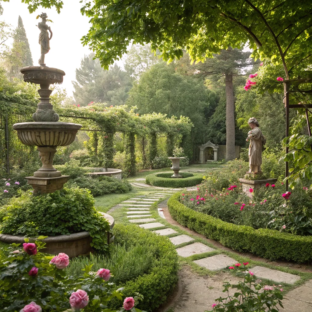 Lush garden design by MOTIONFORGE