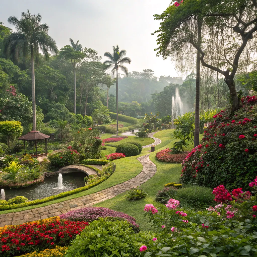Lush Paradise Garden