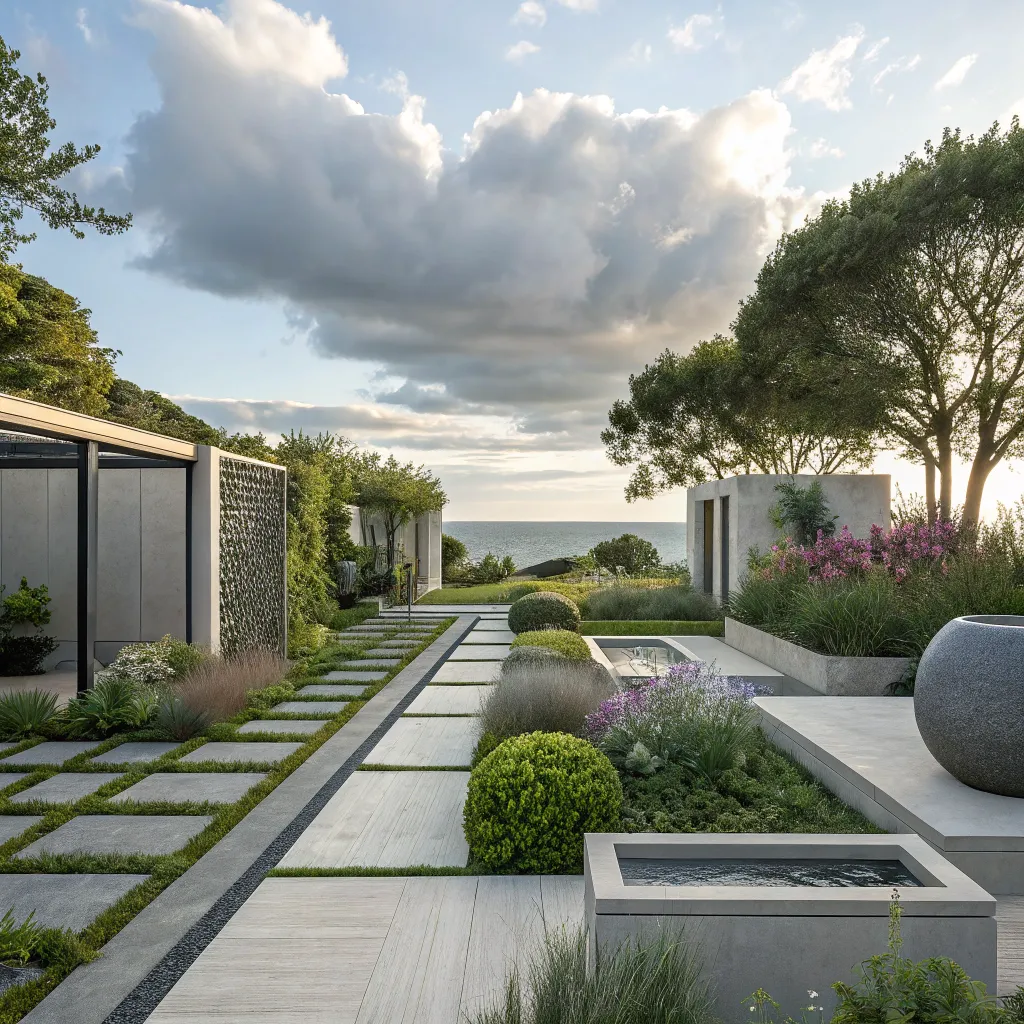 Modern Retreat Garden